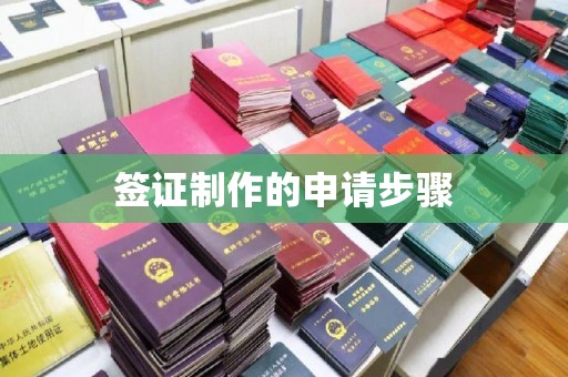 清浦签证制作的申请步骤